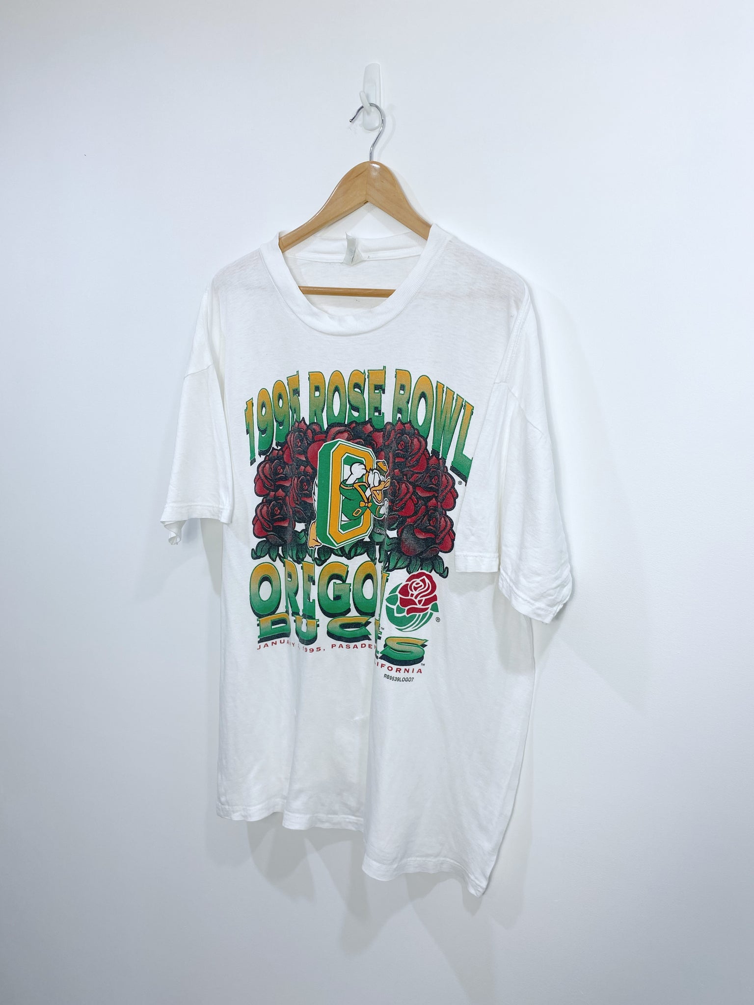 Vintage 1995 Oregon Ducks T-shirt XL