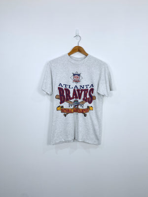 Vintage 1992 Atlanta Braves Championship T-shirt S