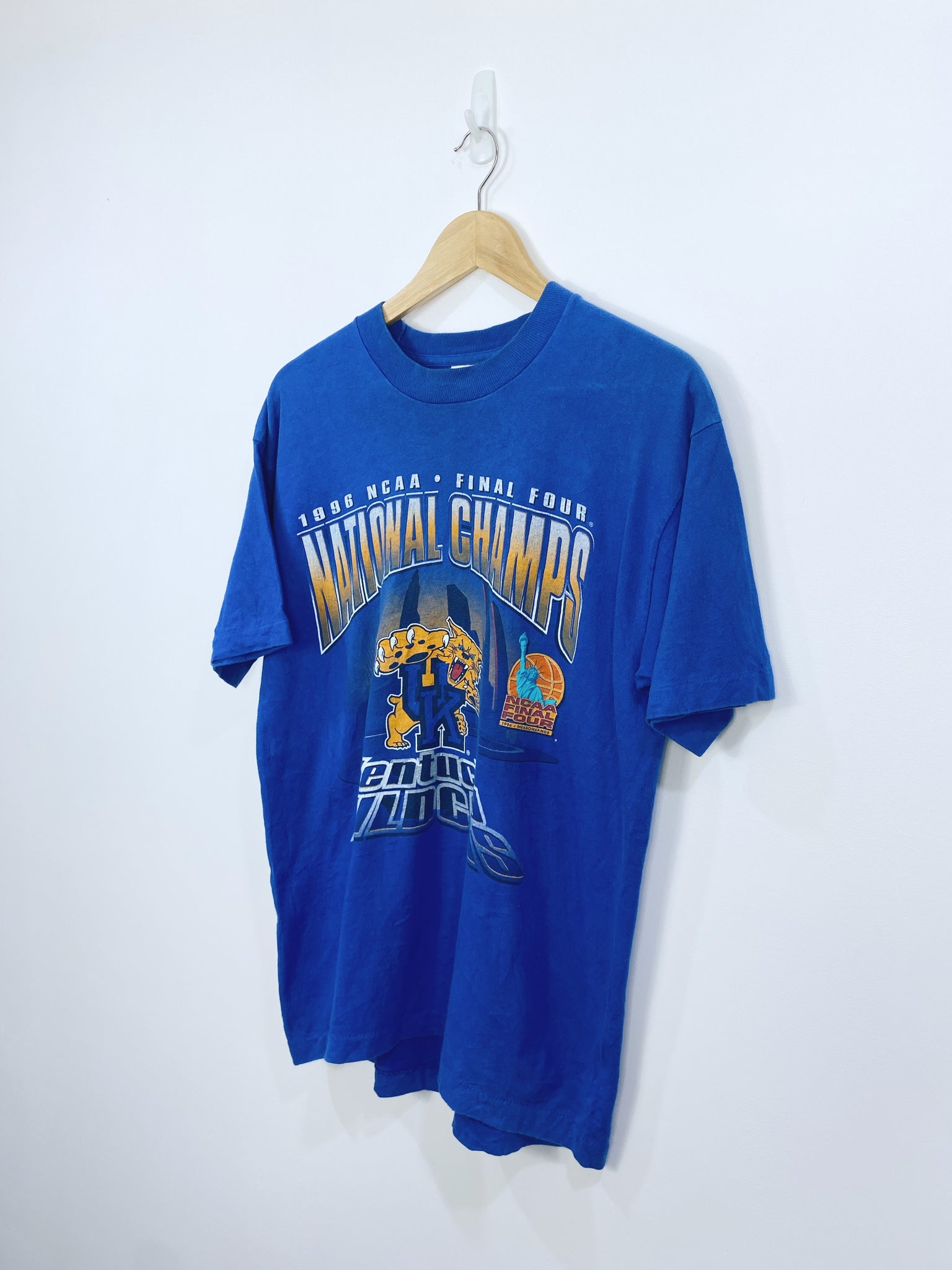 Vintage 1996 Kentucky Wildcats Championship T-shirt L