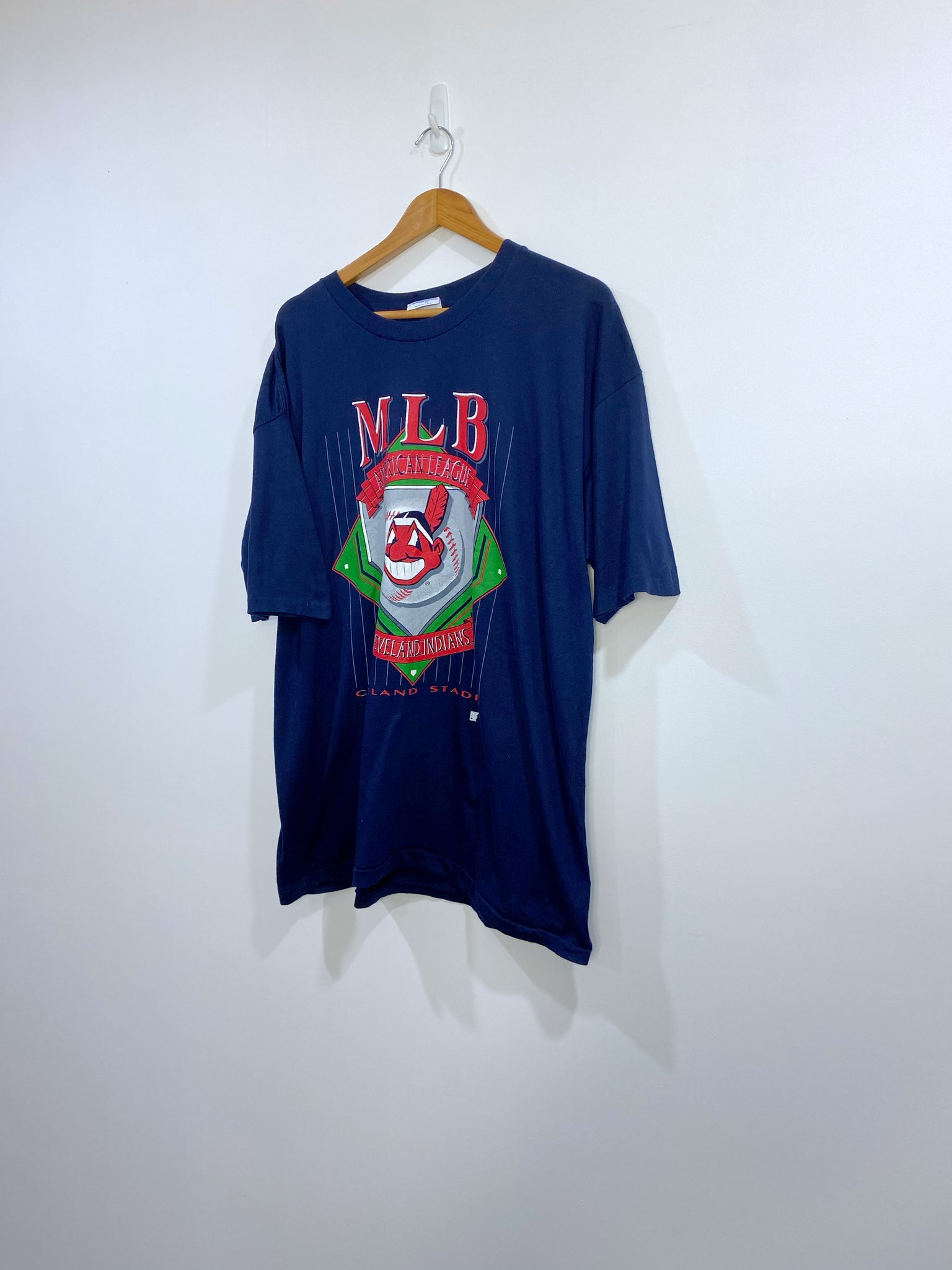 Vintage 90s Cleveland Indians T-shirt XL