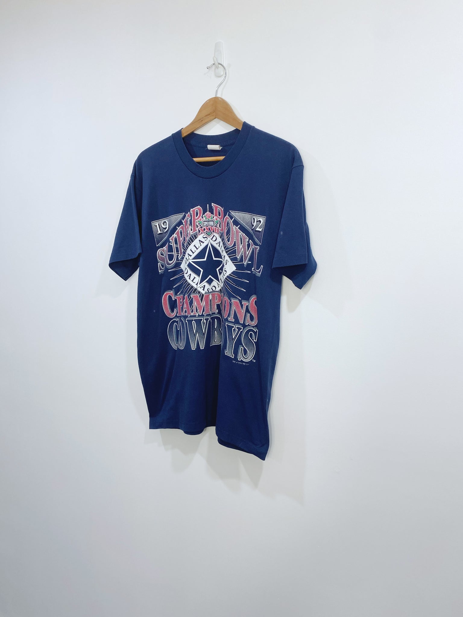 Vintage 1992 Dallas Cowboys Championship T-shirt L