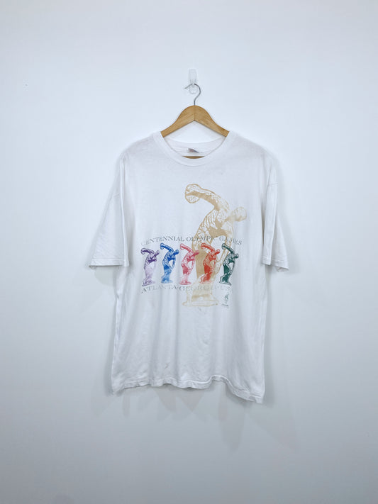 Vinatge 1992 Atlanta Olympic Games USA T-shirt XL