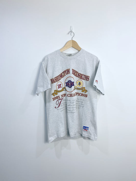 Vintage 1991 Washington Redskins Championship T-shirt L