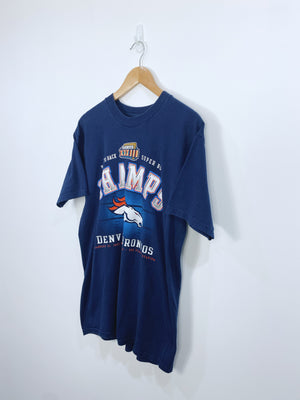 Vintage 1999 Denver Broncos Championship T-shirt L