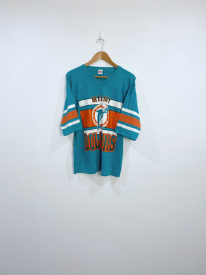 Vintage 80s Miami Dolphins T-shirt L
