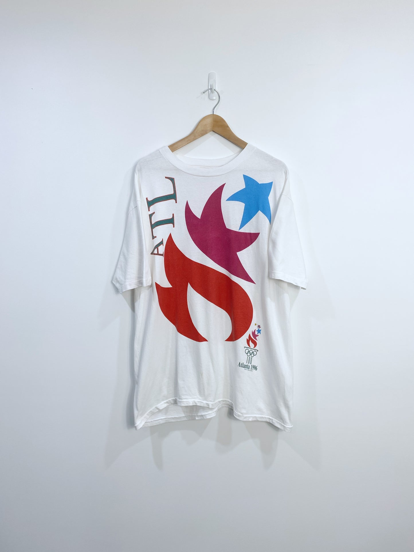 Vintage 1996 Atlanta Olympics T-shirt L