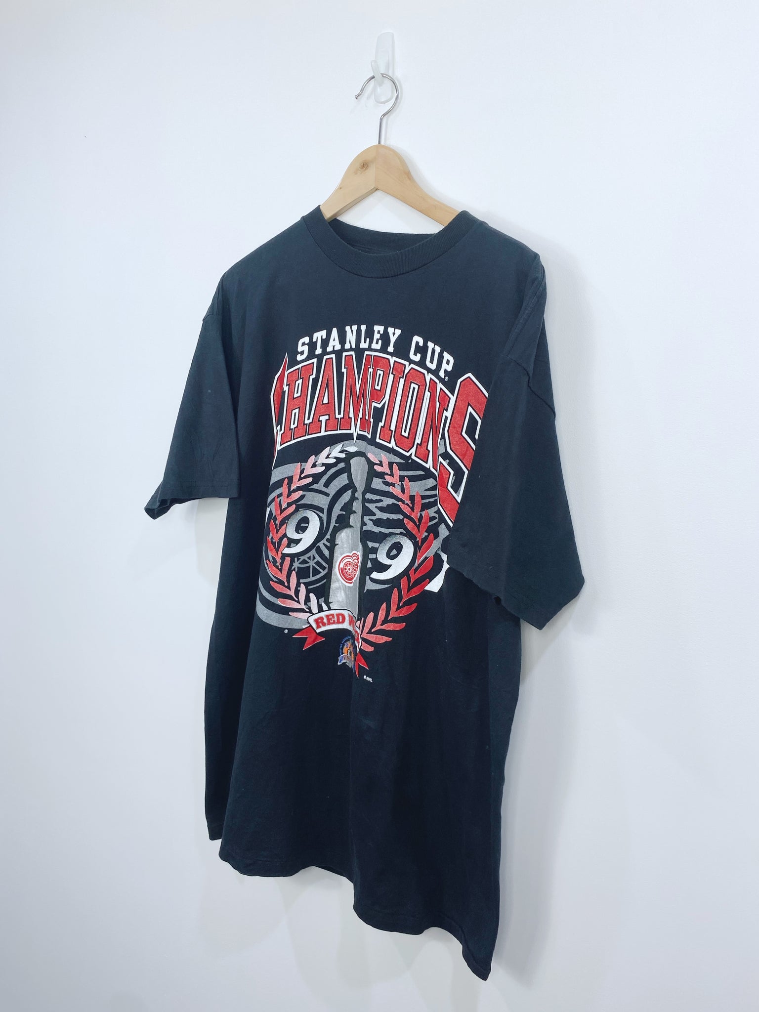 Vintage 1997 Detroit RedWings Championship T-shirt L