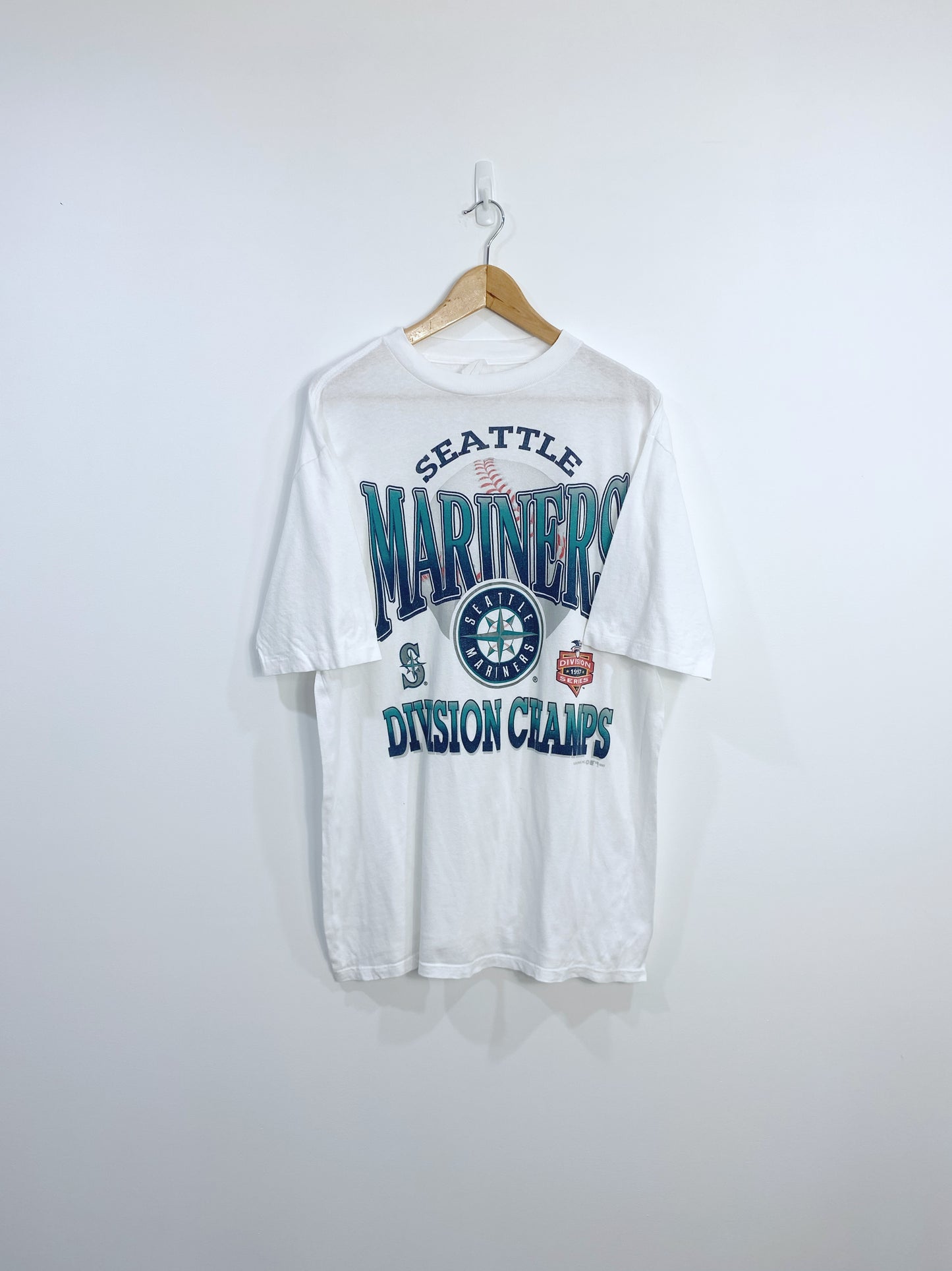 Vintage 1997 Seattle Mariners Championship T-shirt L