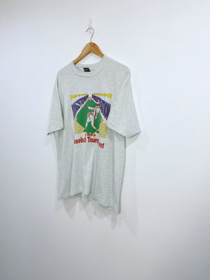 Vintage 1993 Baseball Tournament T-shirt L