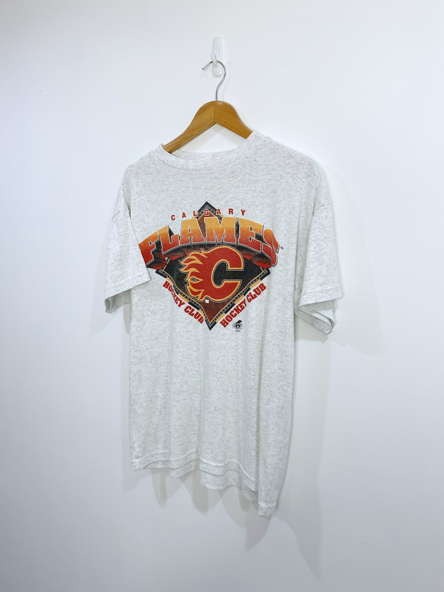 Vintage 90s Calgary Flames T-shirt L
