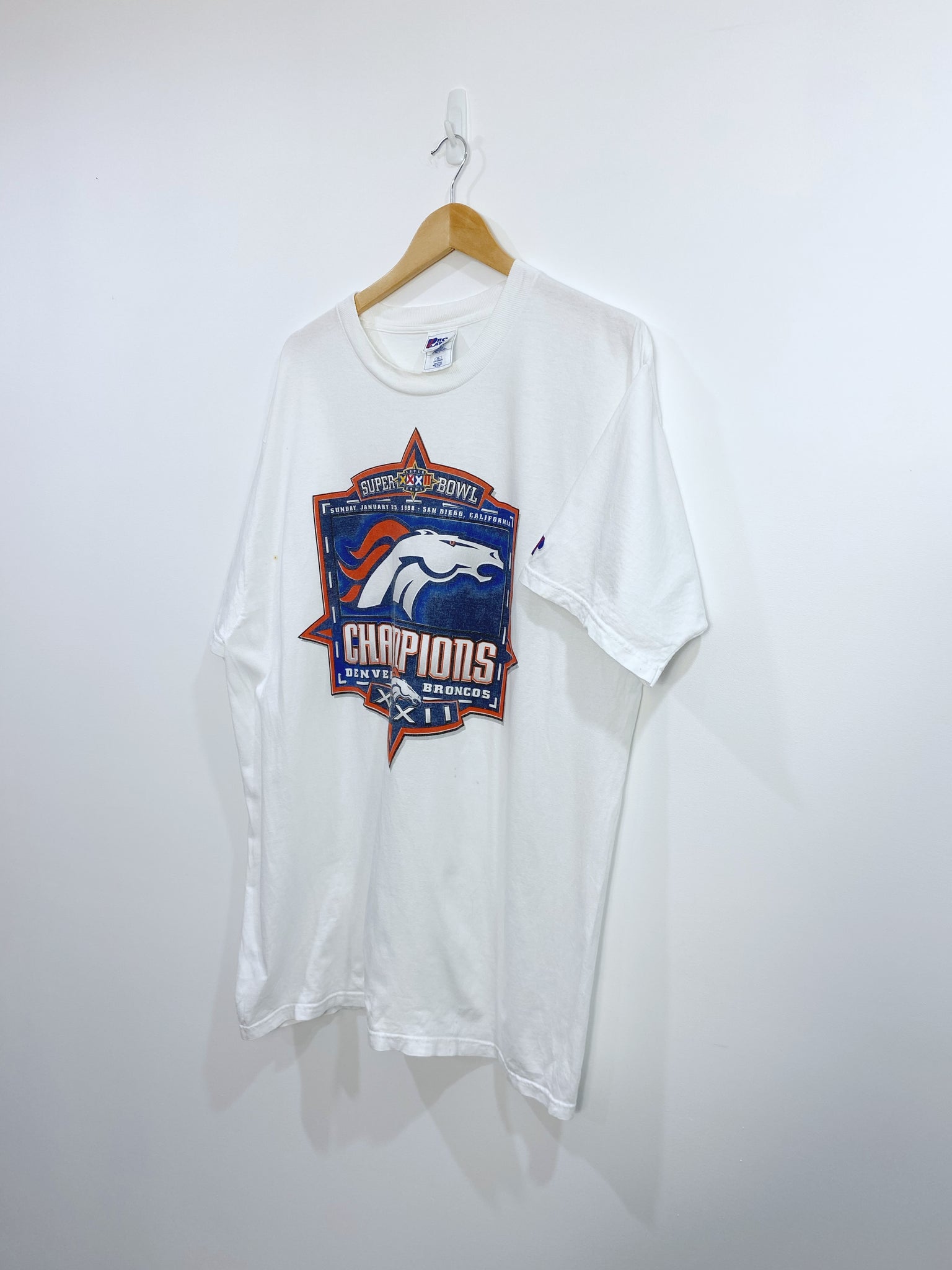 Vintage 1998 Denver Broncos Championship T-shirt XL