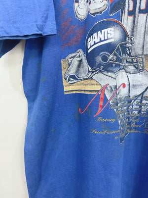 Vintage 1991 New York Giants Embroidered T-shirt L