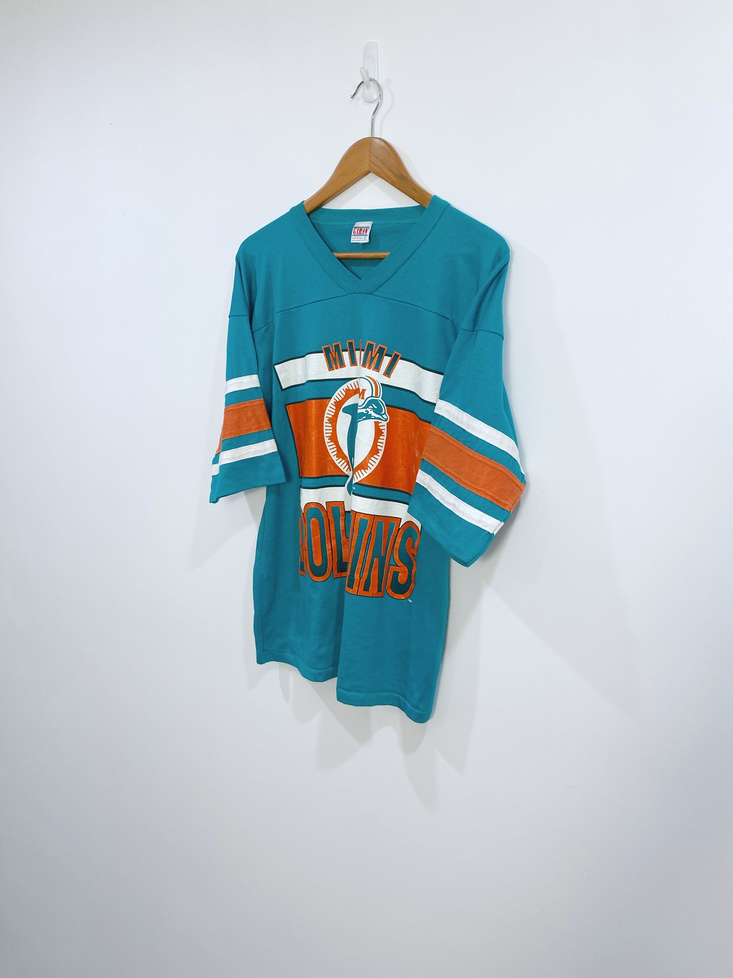 Vintage 80s Miami Dolphins T-shirt L