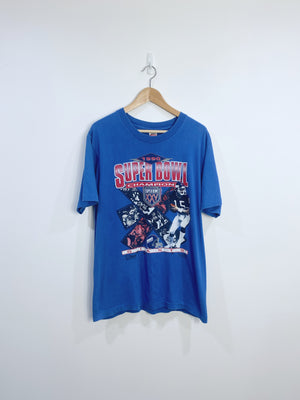 Vintage 1990 New York Giants Championship T-shirt L