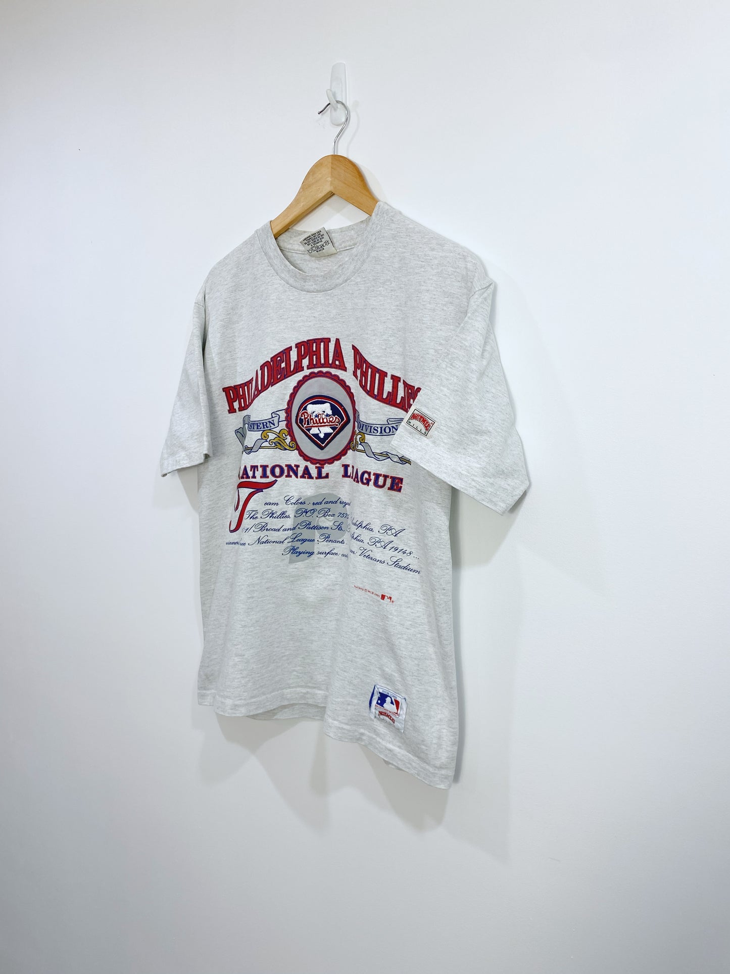 Vintage 1991 Philadelphia Phillies Championship T-shirt M