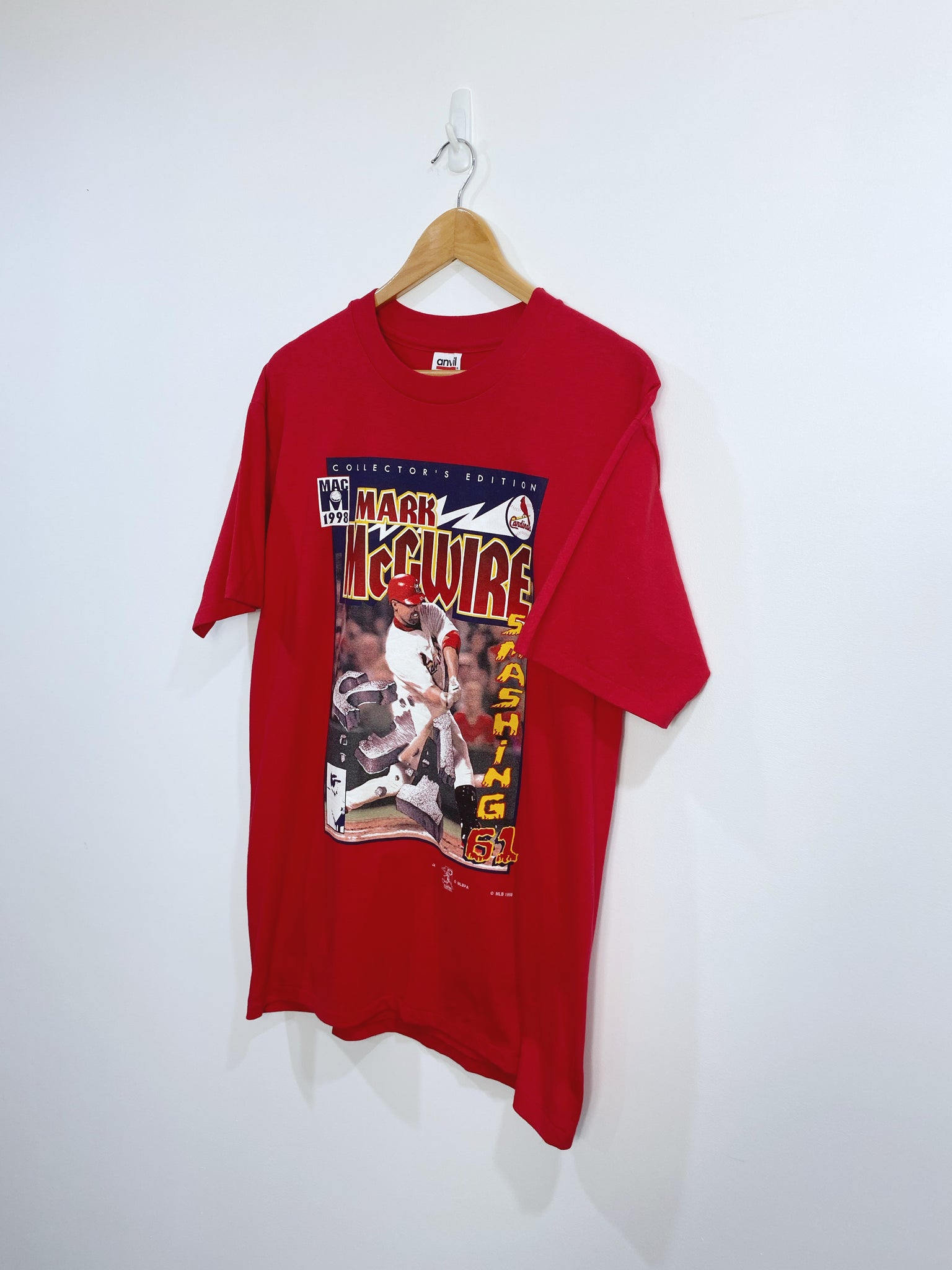 Vintage 1998 Mark McGuire T-shirt L
