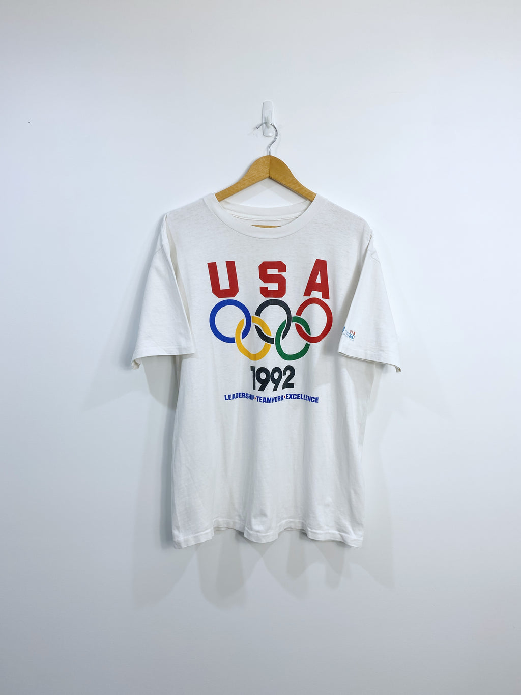 Vintage 1992 USA Olympics T-shirt L