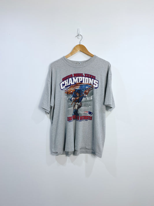 Vintage New England Patriots Championship T-shirt L