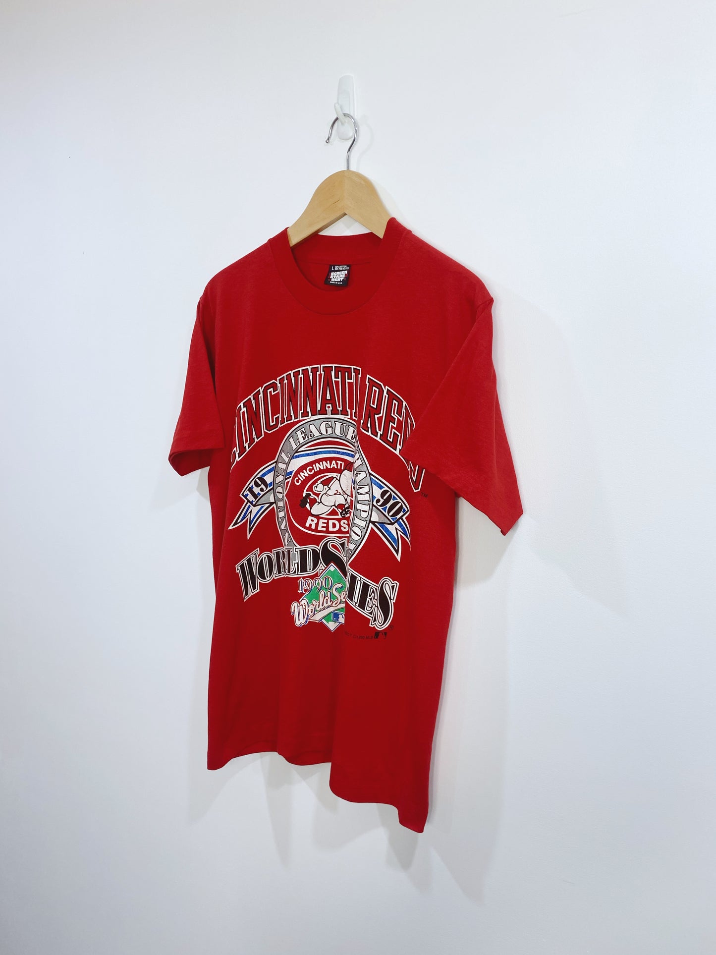 Vintage 1990 Cincinnati Reds Championship T-shirt M