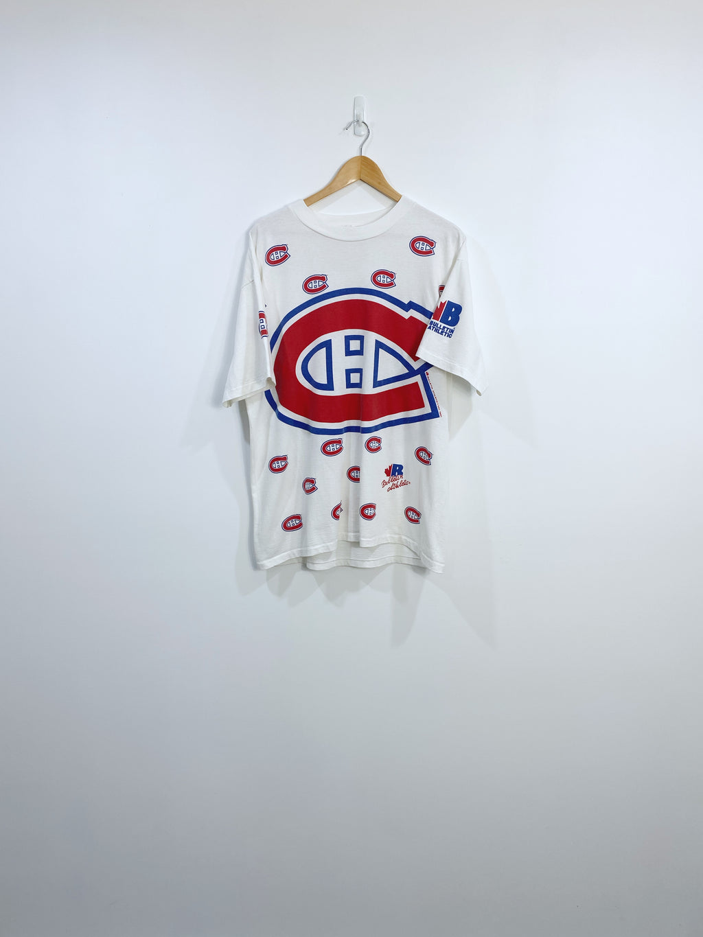 Vintage 90s Montreal Canadiens T-shirt L