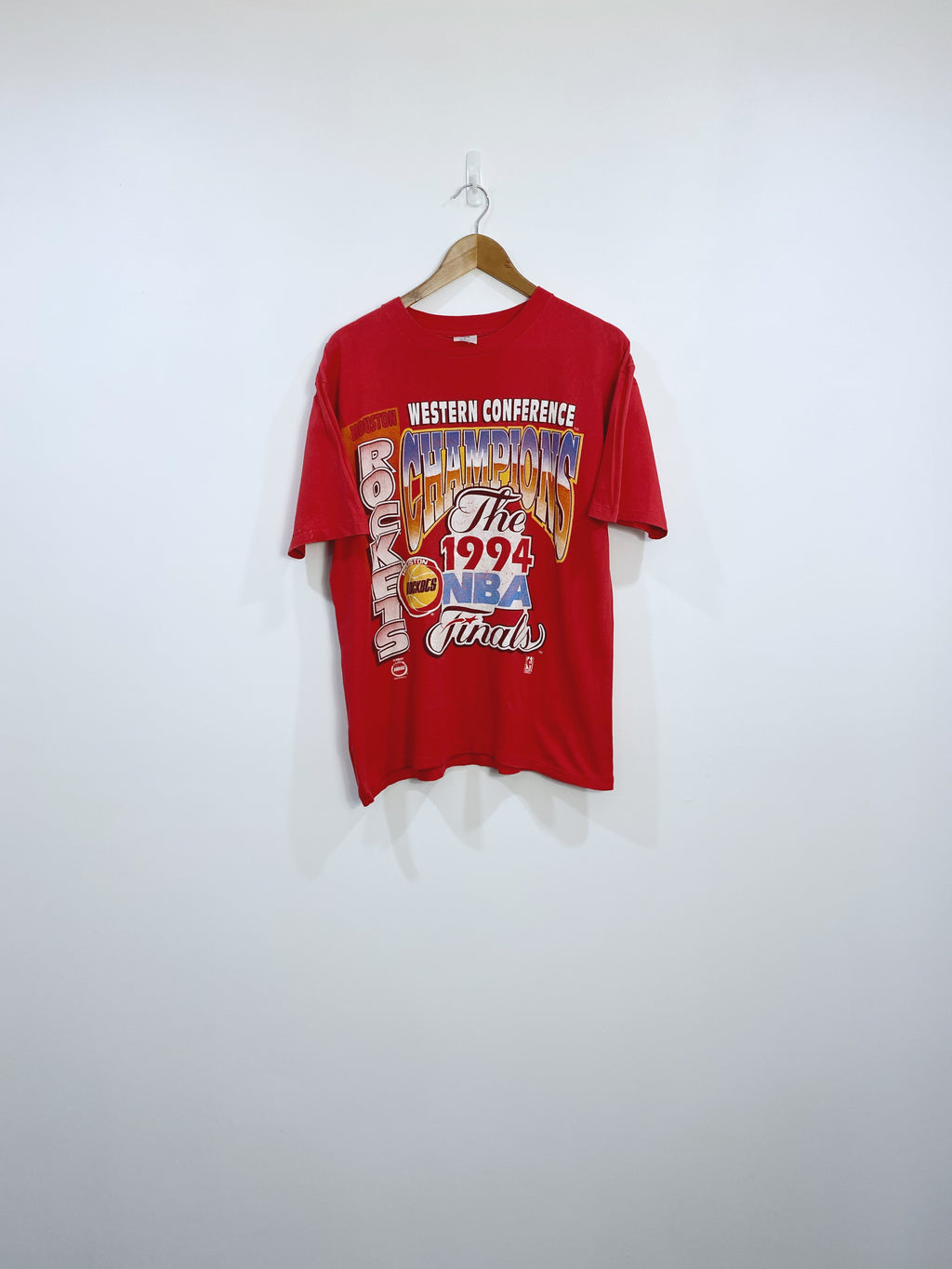 Vintage 1994 Houston Rockets Championship T-shirt M