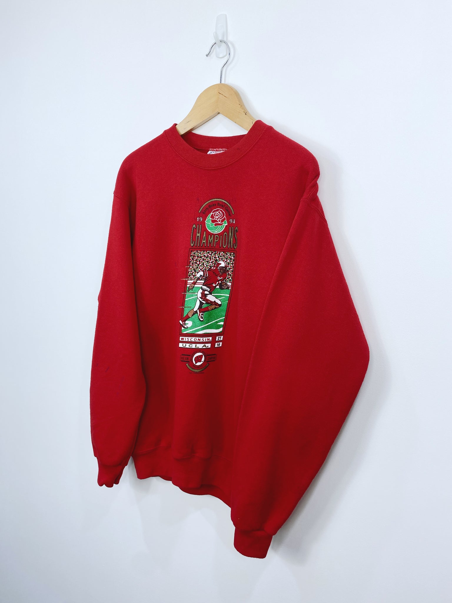 Vintage 1994 Wisconsin Championship Sweatshirt L