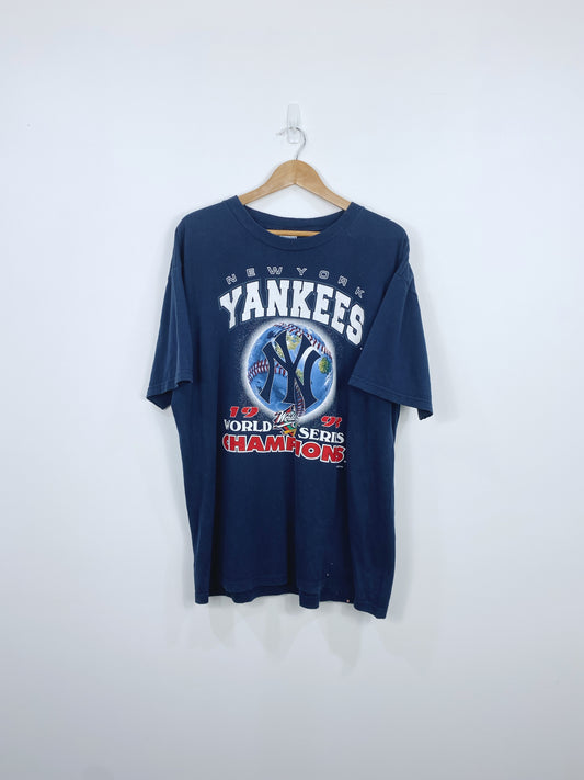 Vintage 1998 New York Yankees Championship T-shirt L