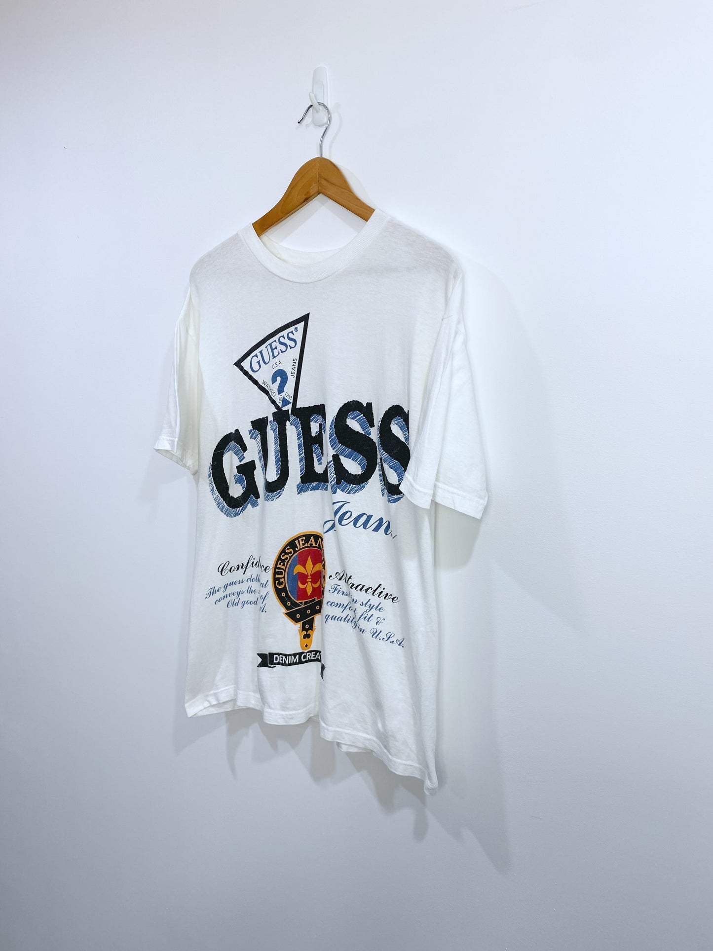 Vintage 90s Guess Jeans T-shirt M