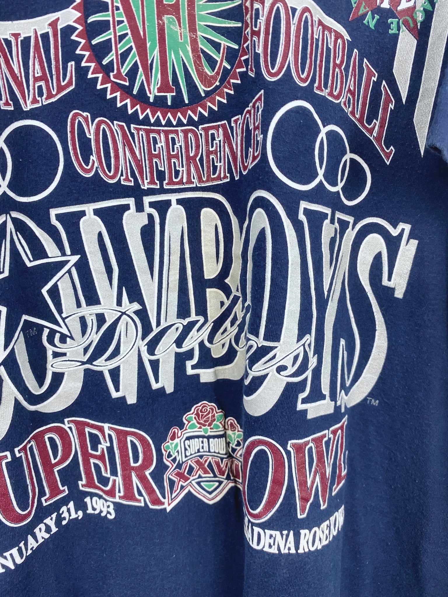 Vintage 1993 Dallas Cowboys T-shirt L