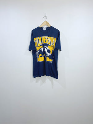 Vintage 90s Michigan Wolverines T-shirt L