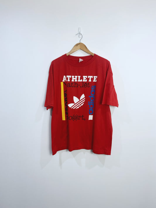 Vintage 90s Adidas Sports T-shirt L