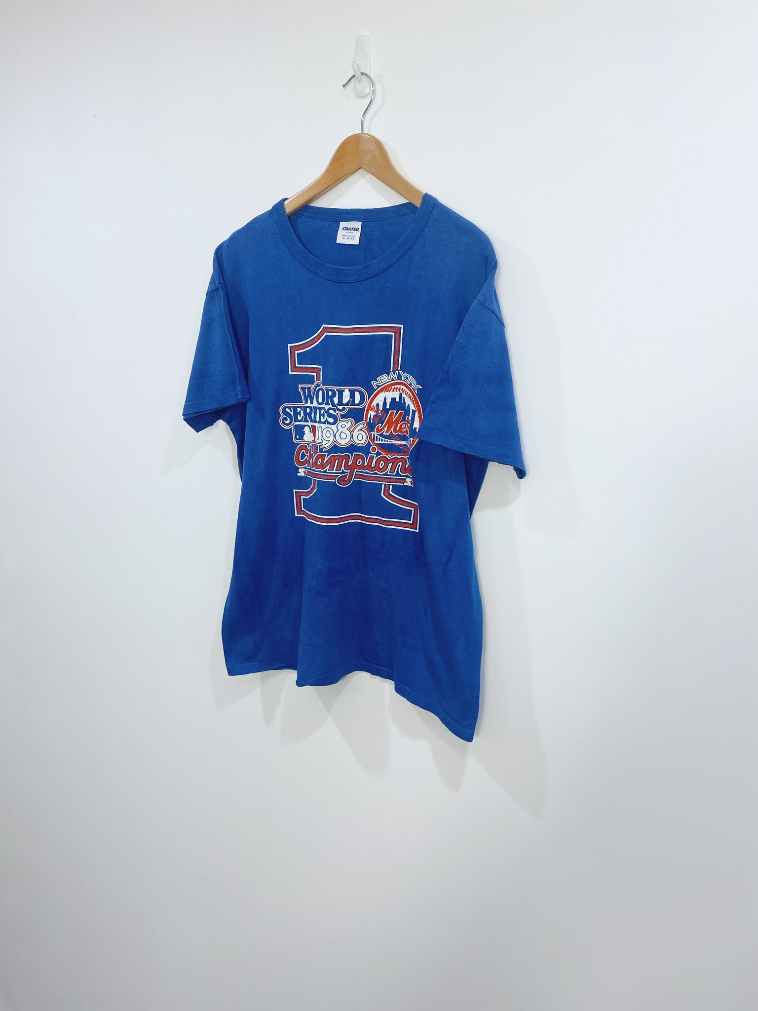 Vintage 1986 New York Mets Championship T-shirt M