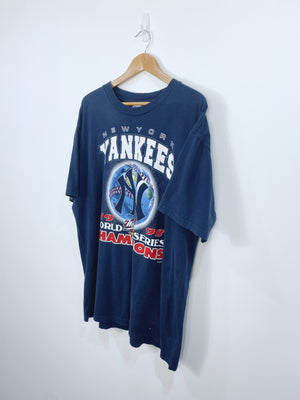 Vintage 1998 New York Yankees Championship T-shirt L