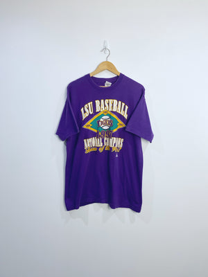 Vintage 1997 LSU Tigers Championship T-shirt L