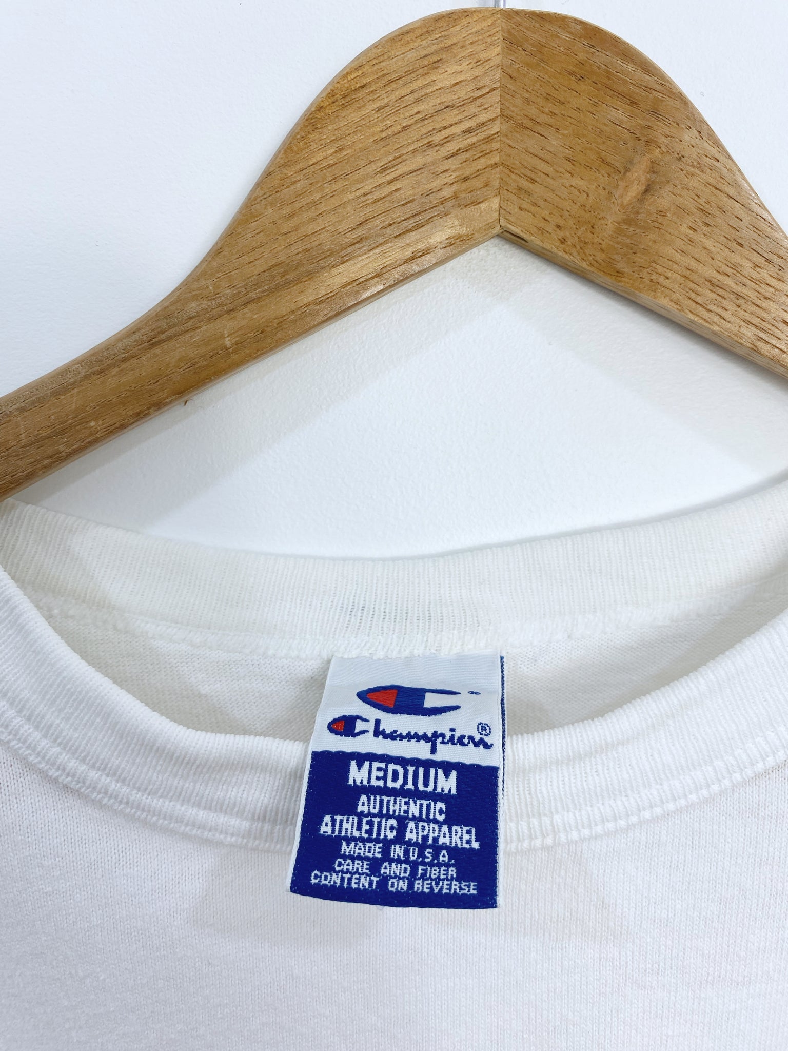 Vintage 90s Champion Embroidered T-shirt M