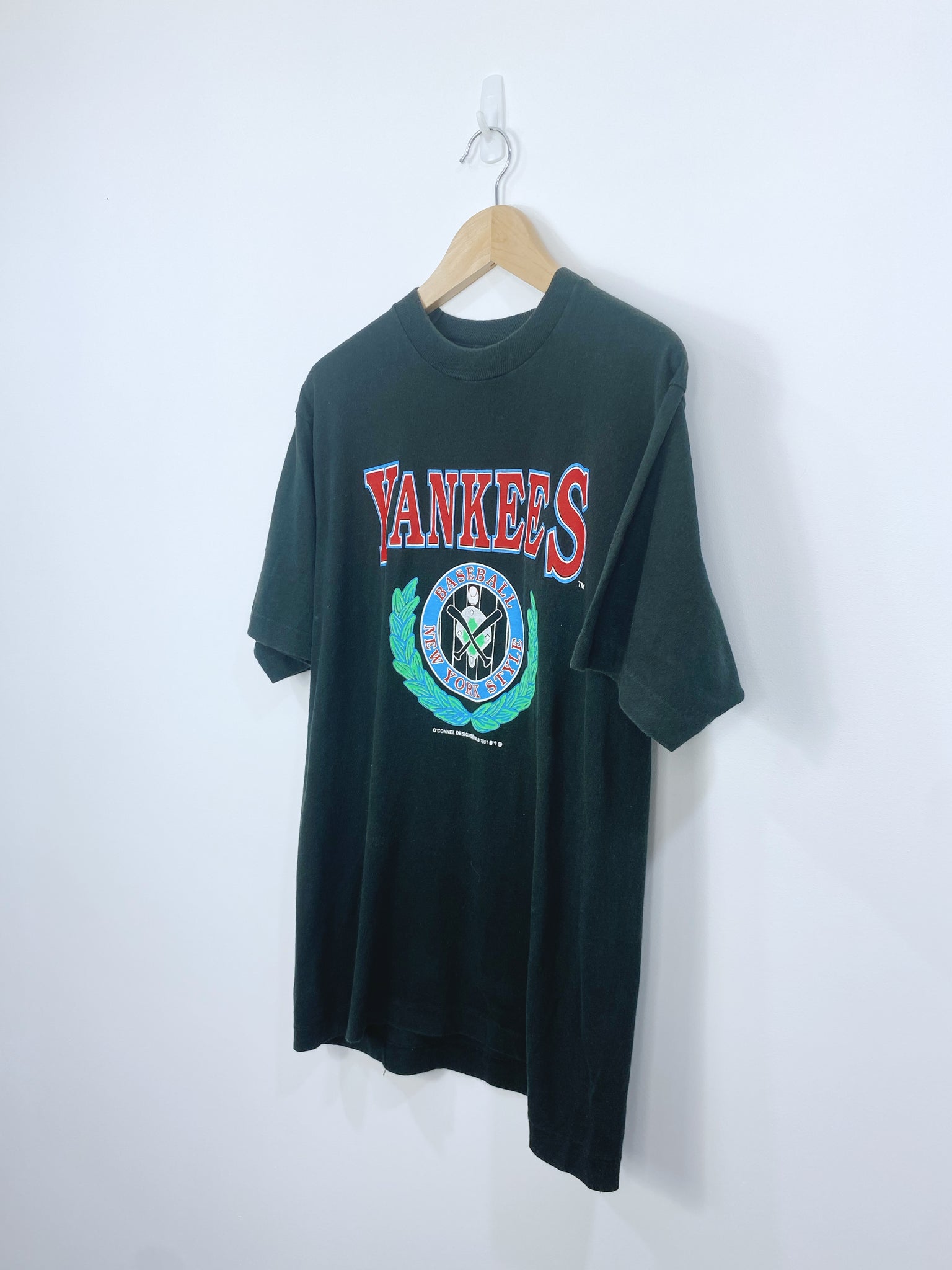 Vintage 1991 New York Yankees T-shirt L