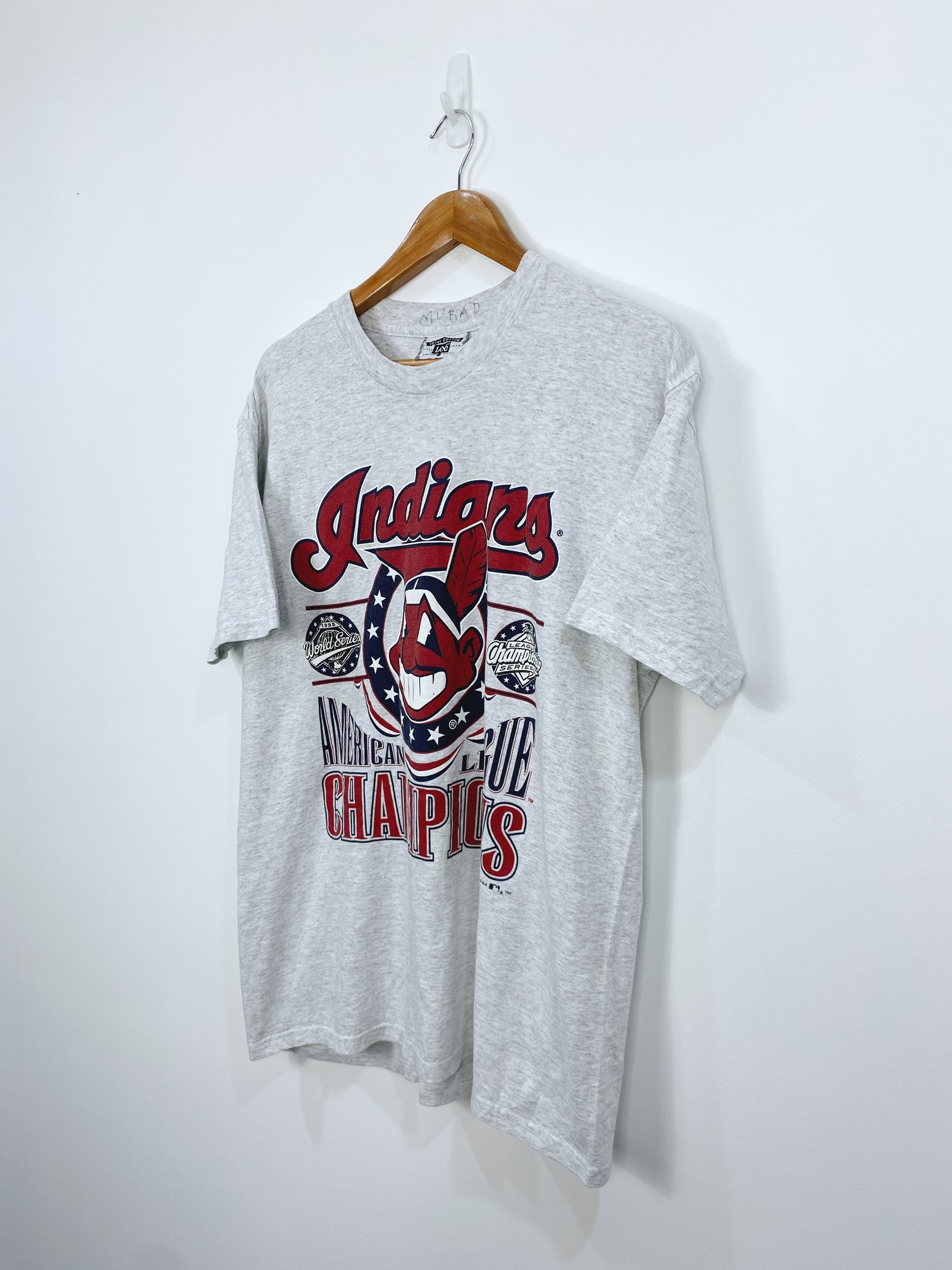 Vintage 1995 Cleveland Indians Championship T-shirt L