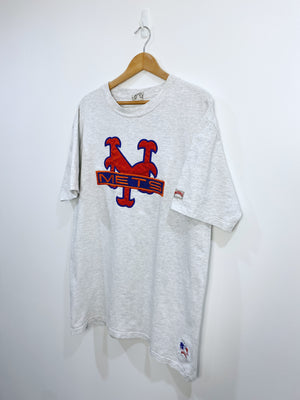 Vintage 90s NewYork Mets Embroidered T-shirt L