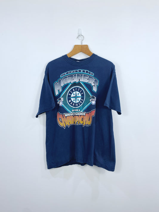 Vintage Seattle Mariners Championship T-shirt L