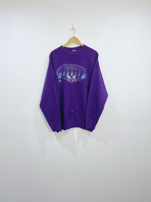 Vintage 90s Charlotte Hornets Sweatshirt XXL