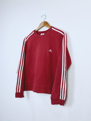 Vintage Adidas Embroidered Sweatshirt S