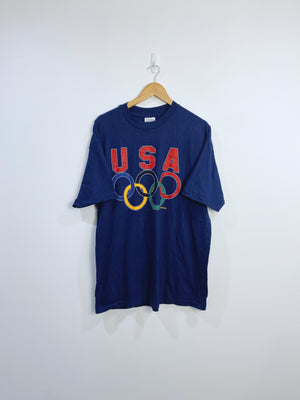 Vintage 1996 USA Olympics T-shirt L