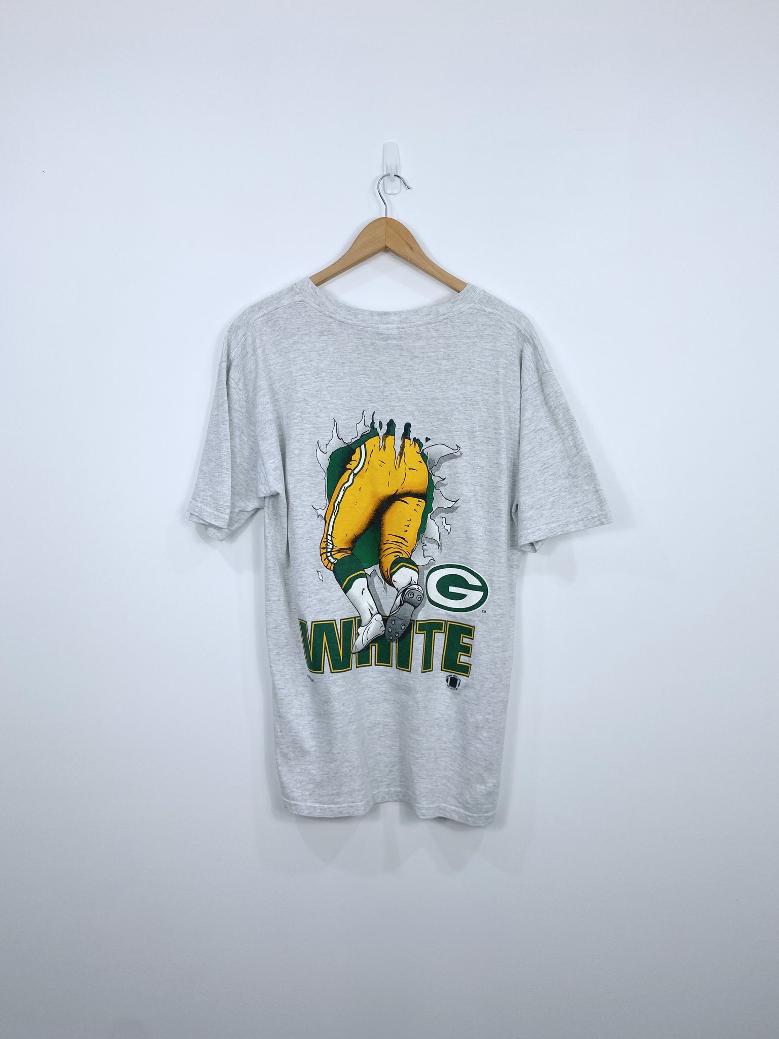 Vintage 90s Reggie White GreenBay Packers T-shirt L
