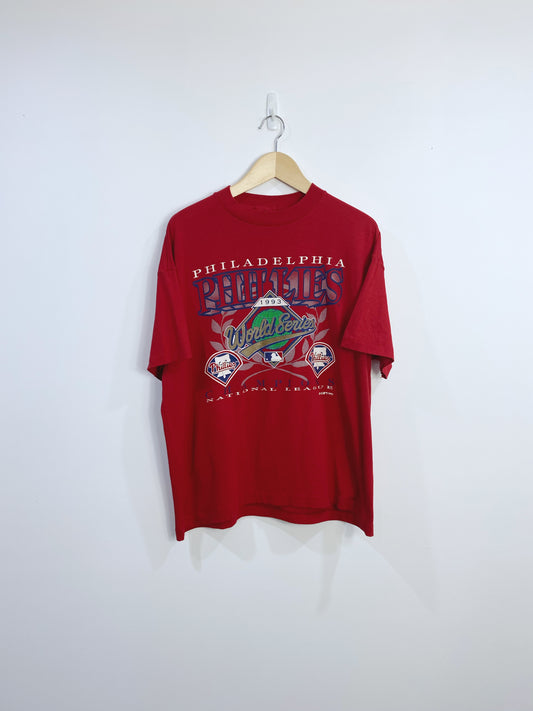 Vintage 1993 Philadelphia Phillies Championship T-shirt L