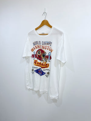 Vintage 1988 Washington Redskins Championship T-shirt L