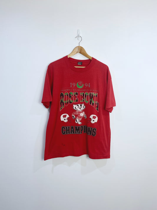 Vintage 1994 Wisconsin Badgers Championship T-shirt L