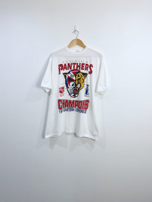 Vintage 1996 Florida Panthers Championship T-shirt L