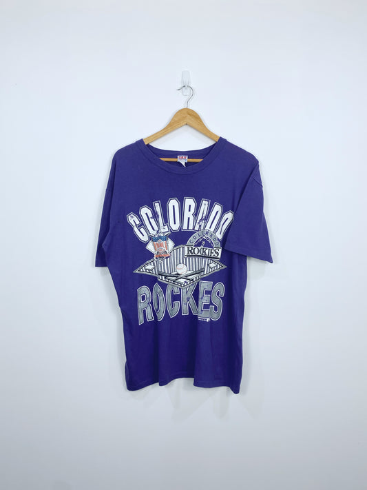 Vintage 1993 Colorado Rockies T-shirt L
