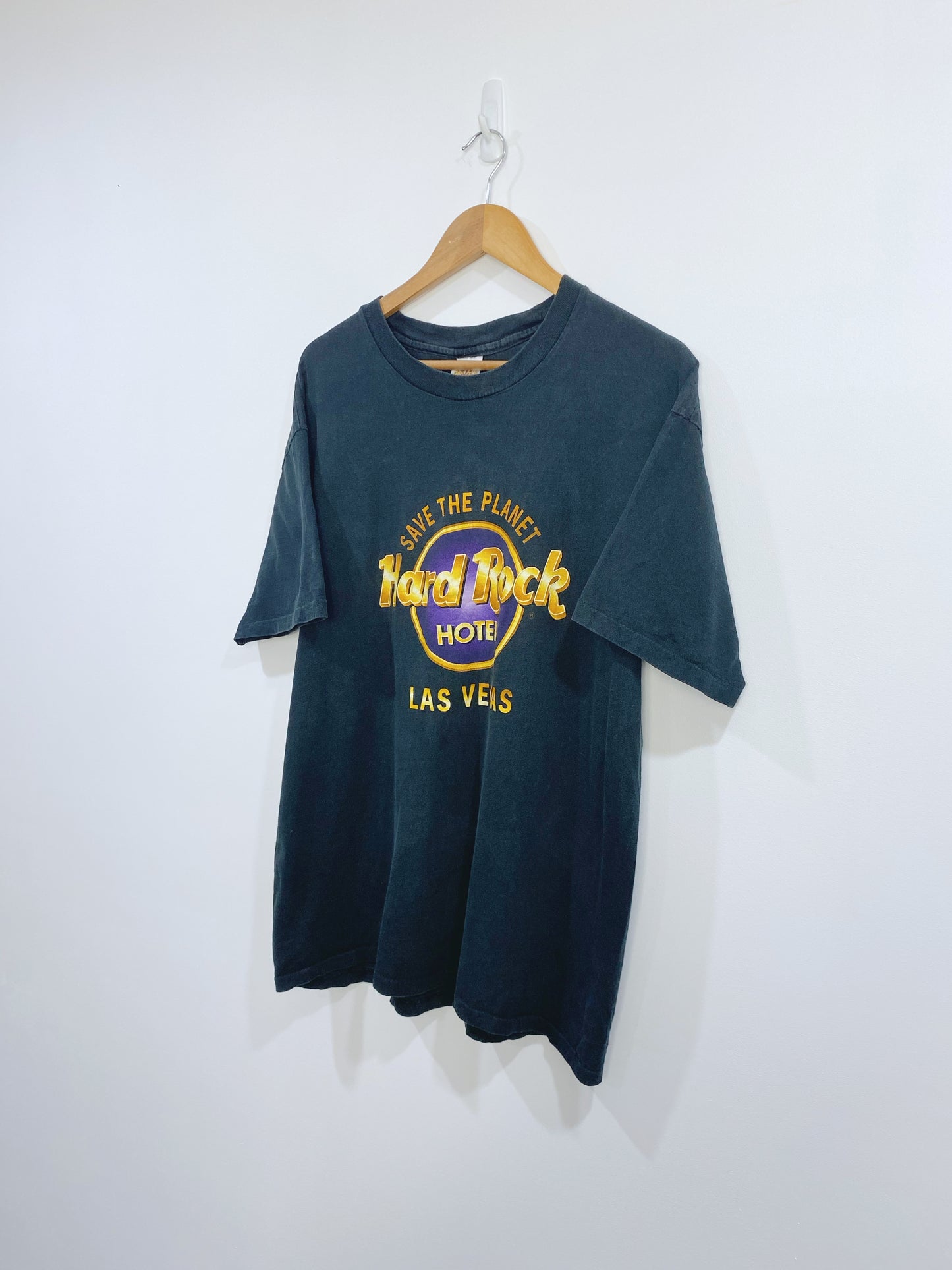 Vintage 90s Las Vegas HardRock Cafe T-shirt L