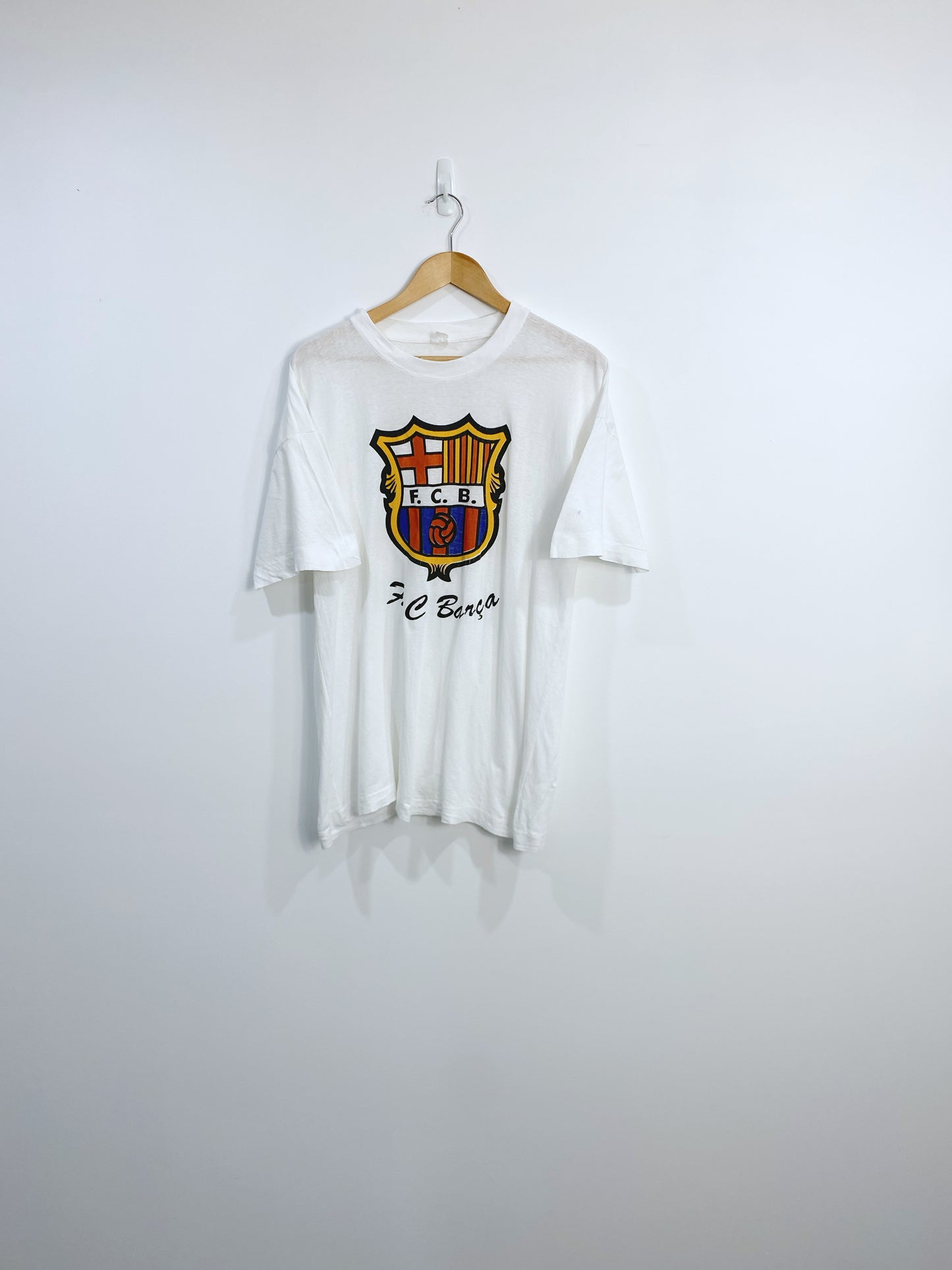 Vintage 90s Barcelona T-shirt L